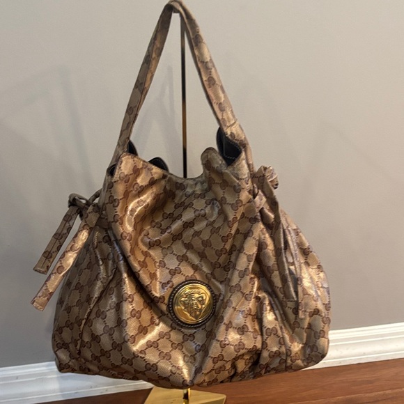 Authentic Gucci Brown Tote Bag - Picture 1 of 11